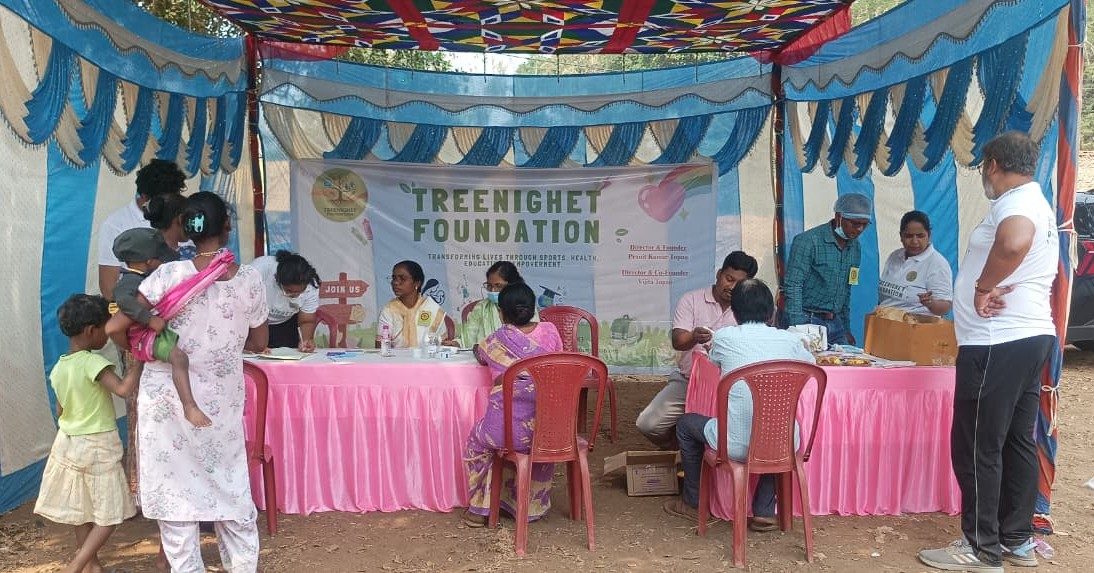 Treenighet Foundation health check-up camp