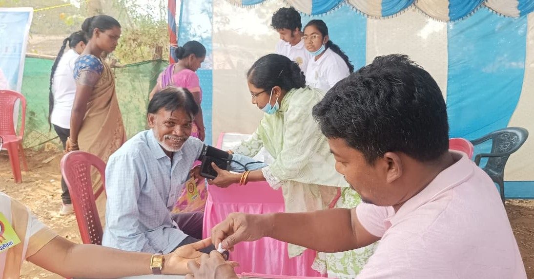 Treenighet Foundation health check-up camp