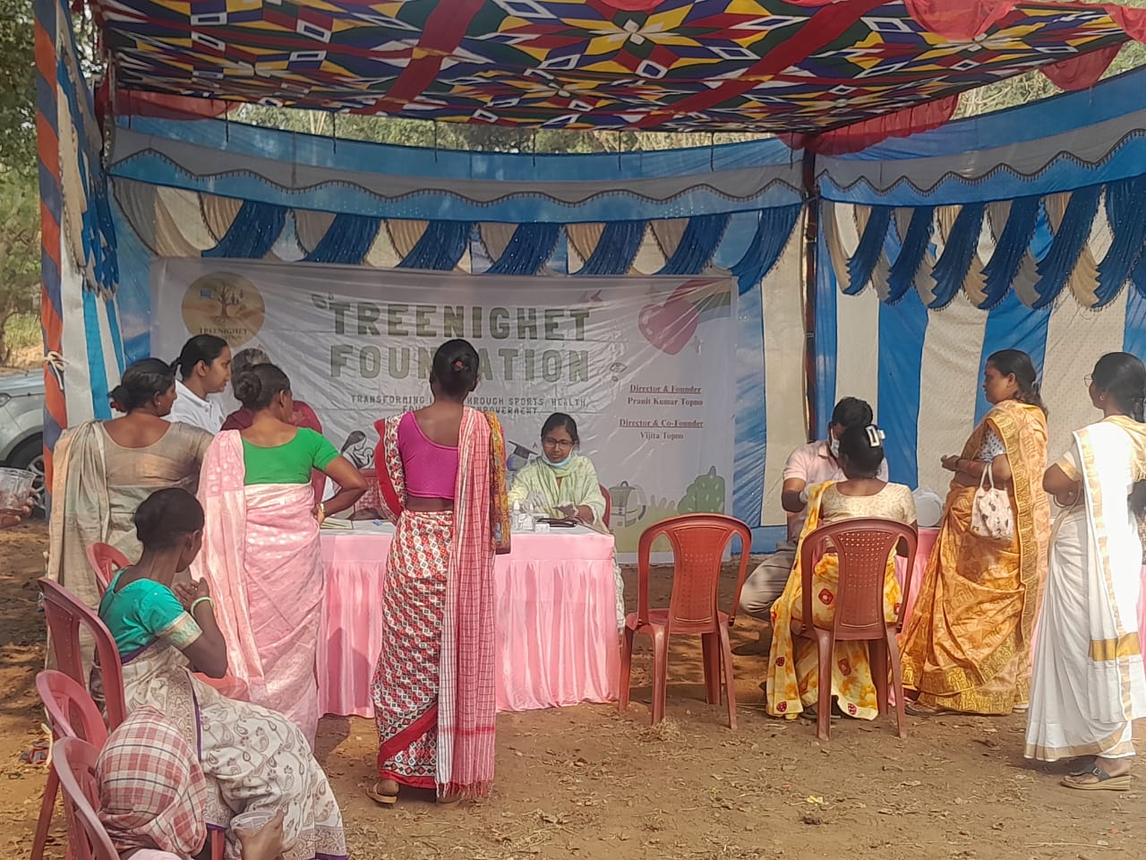 Treenighet Foundation health check-up camp