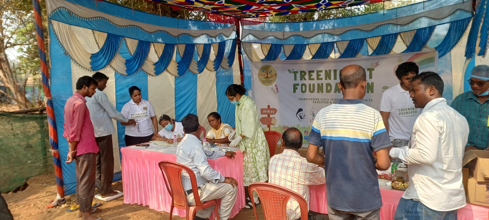 Children in a Treenighet education program