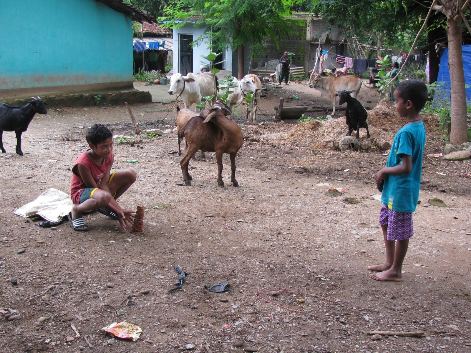 Children in a Treenighet education program