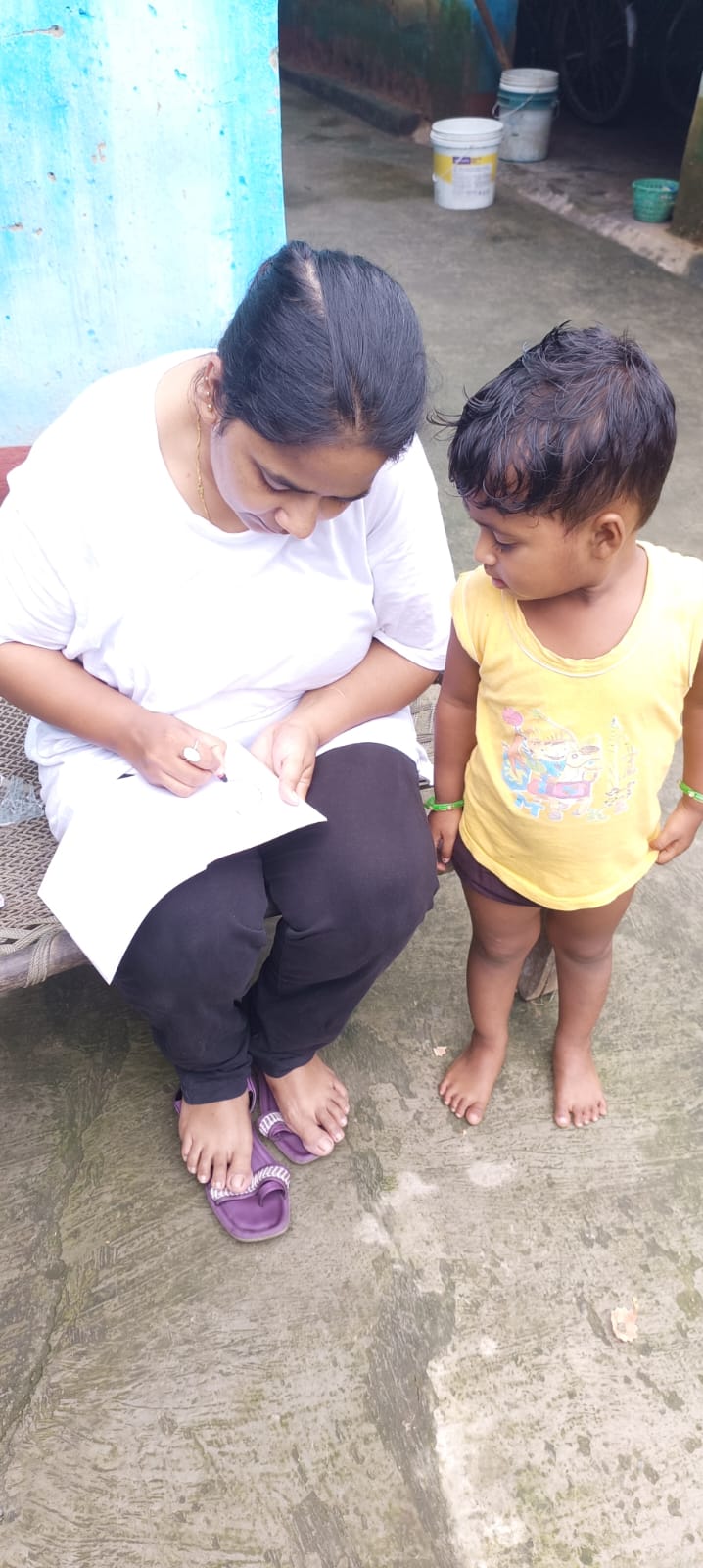 Children in a Treenighet education program